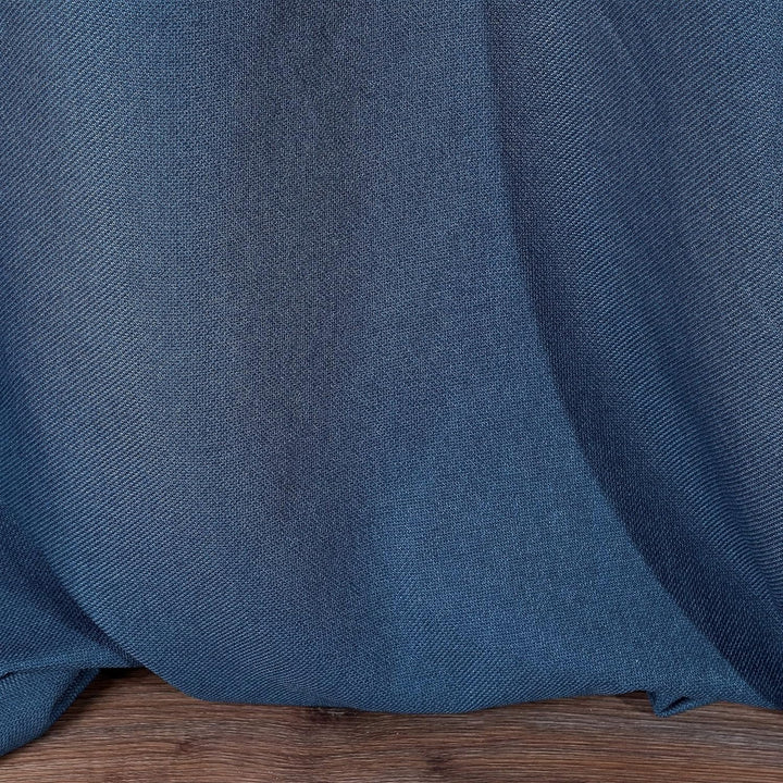 Eurofirany Meltem Vorhang Jacquard Ösen Trend Schlicht Elegant Hochwertig Schlafzimmer Wohnzimmer, P