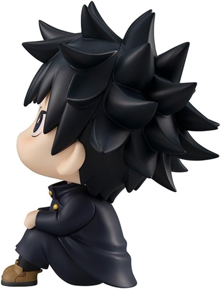 Puruuige Megumi Fushiguro Figuren-Statue Anime Q-Version Megumi Figurine 3,93'' Blick nach oben Pose