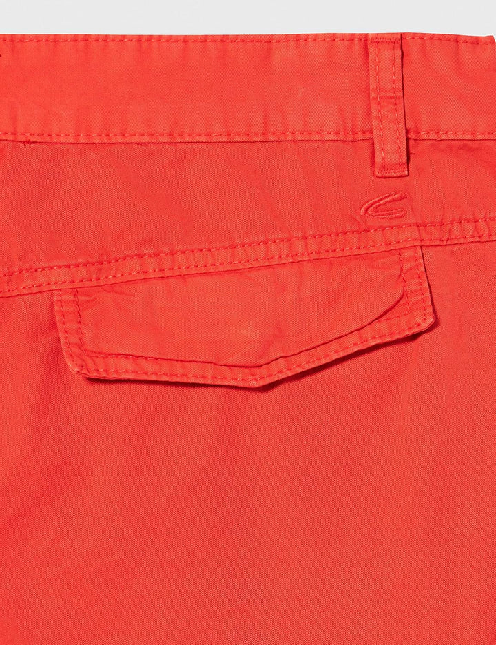 camel active Herren Cargo Shorts aus reiner Baumwolle 30 Rot, 30 Rot