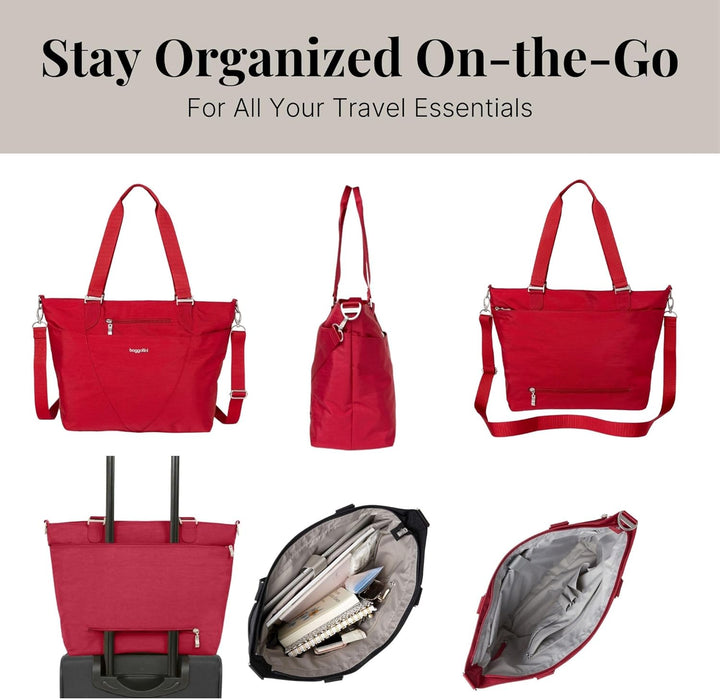 Baggallini Unisex-Erwachsene Tote Avenue Tragetasche – leicht, wasserabweisend, Handgepäcktasche mit