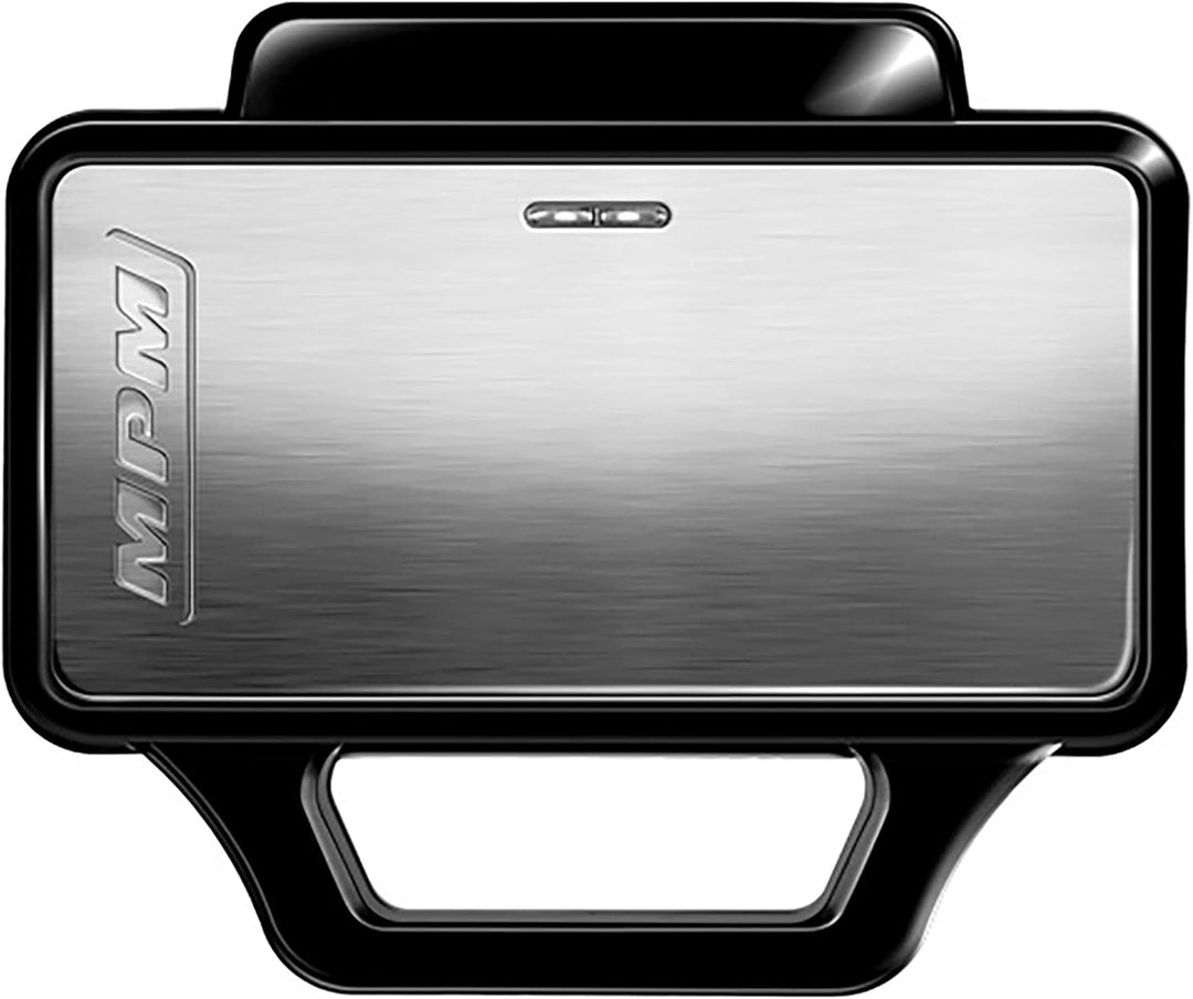 MPM - MOP-45M - Sandwichmaker - Toaster - für 4 dreieckige Sandwiches/Panini - Gehäuse aus rostfreie