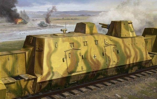 Trumpeter 01509 Modellbausatz Geschützwagen (Cannon Car)