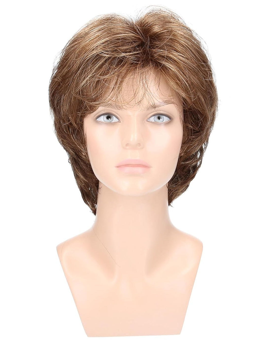 Lofty Perücke Jasmin aus hochwertigem Kunsthaar, wirkt wie Echthaar, in Dunkelblond/Honigblond gemis