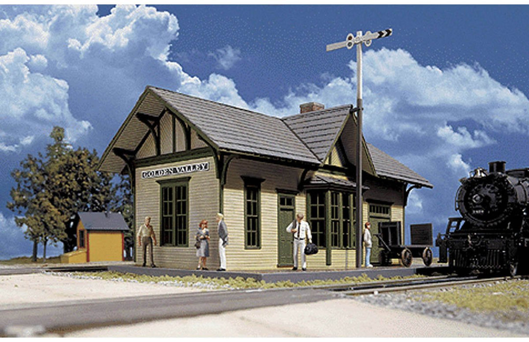 Walthers Cornerstone 933-3532 - Kleinbahnhof Golden Valley, Gebäude