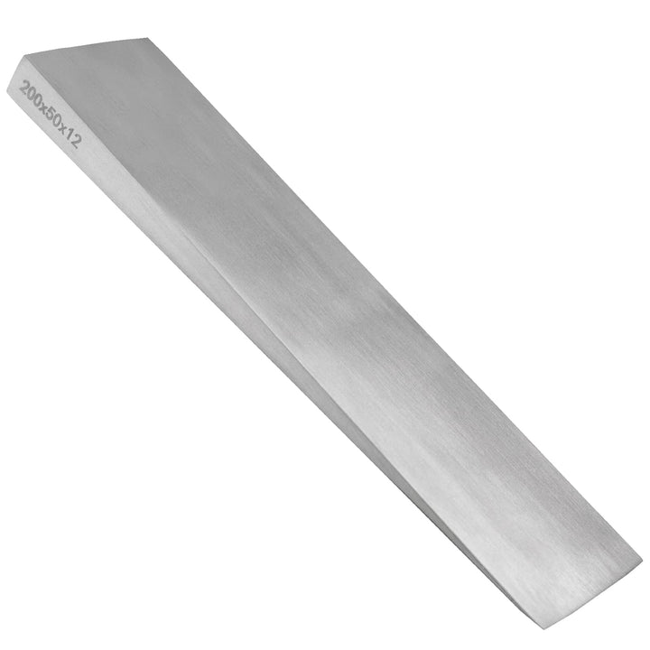 WEDO Edelstahl Flanschkeil,50 x 12 x 200mm,Keil für Rohrverschraubung,Schweisswerkzeug,Metallflansch