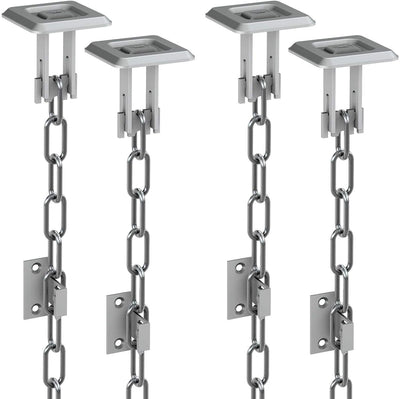 2 x Paar BASI® Gitterrost-Sicherung GS70 Einbruch-Schutz Zusatz-Sicherung für Licht-Schacht Keller-S