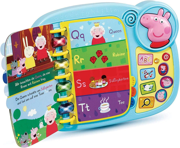 Vtech 80-518004 Peppas ABC-Buch, Lernbuch, Mehrfarbig