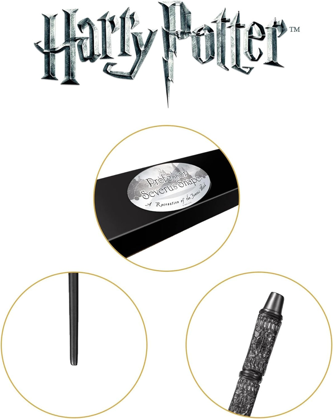 The Noble Collection Noble Collection The NN8405 Severus Snape Charakterstab