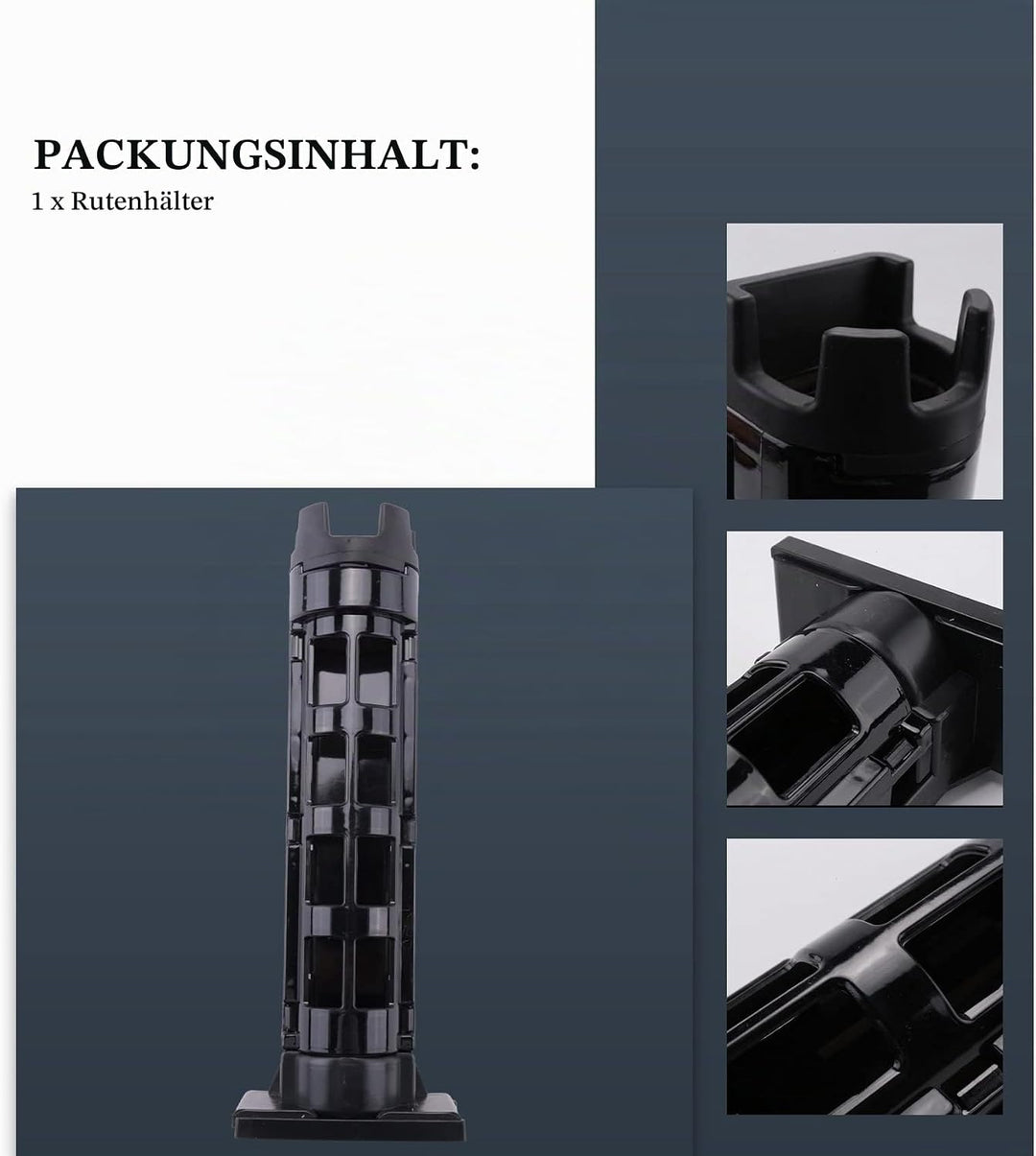Angeln Ruten Halter Raft Angelen ZubehöR Vertikale Einstecken Vorrichtung für Box Angeln GeräT-Schwa