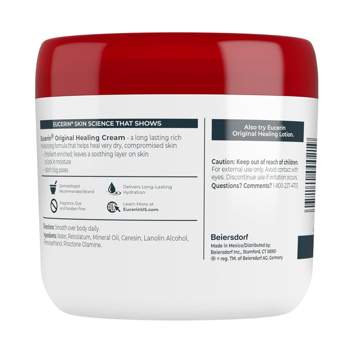 Eucerin Original Healing Rich Creme 16 Ounce by Eucerin