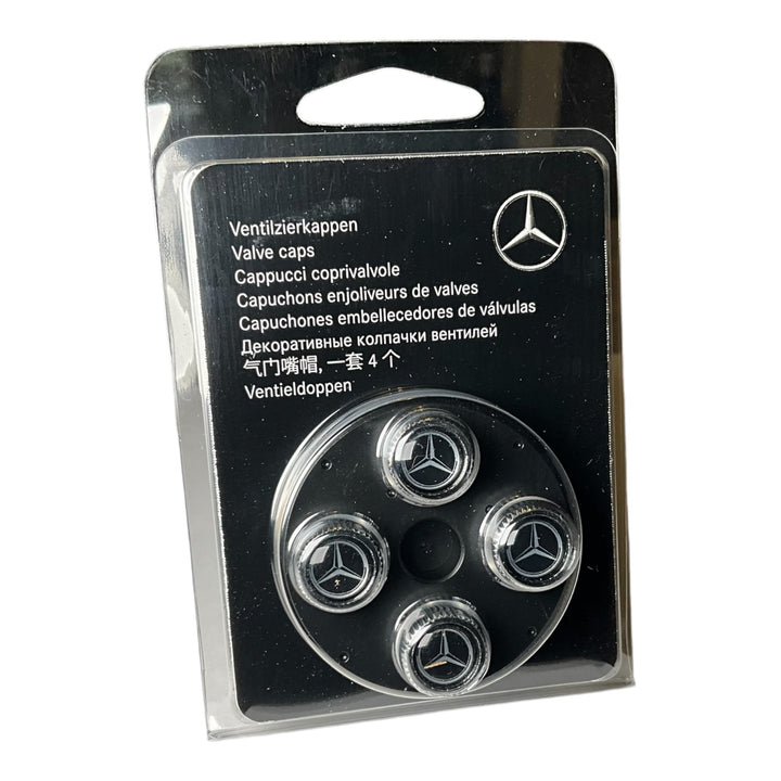 Mercedes-Benz Original schwarz Stil Ventilkappen b66472002 (Set von 4