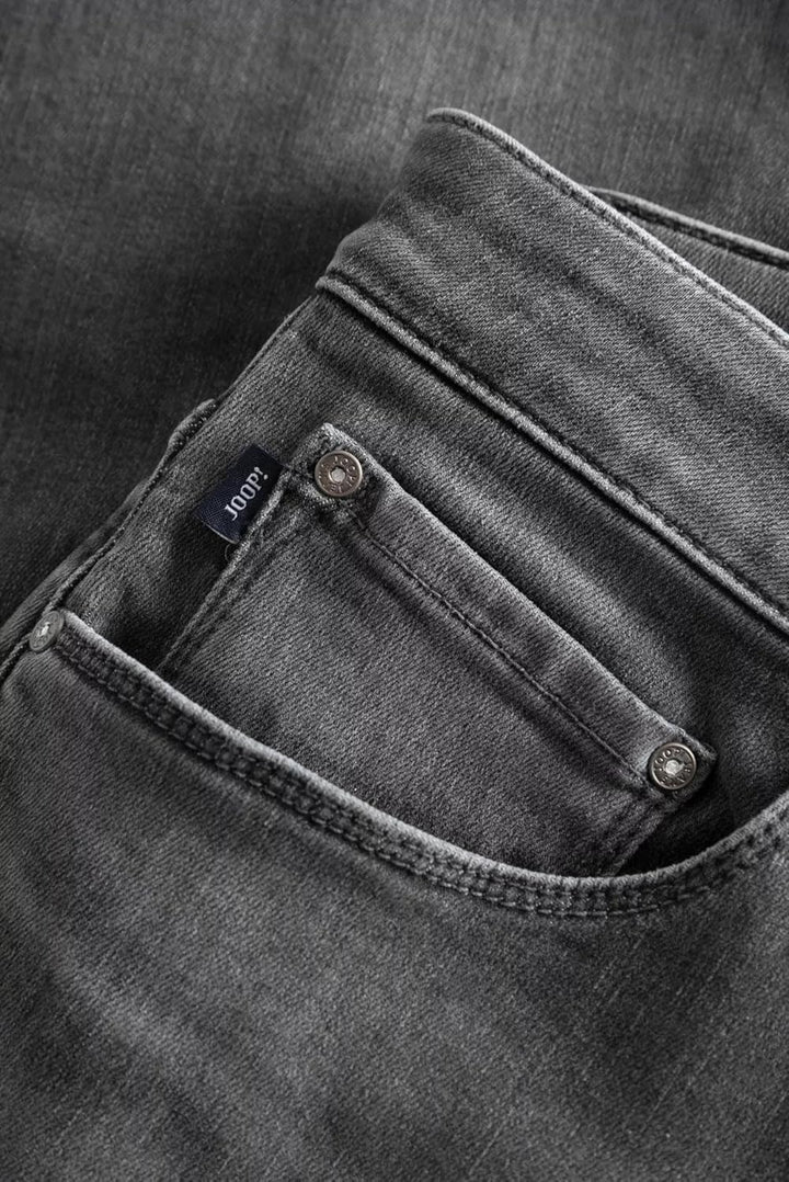 Joop! Herren Jeans Stephen - Slim Fit Grau Dark Grey Denim W29-W40 Baumwolle Sretch 32L Farbvariante