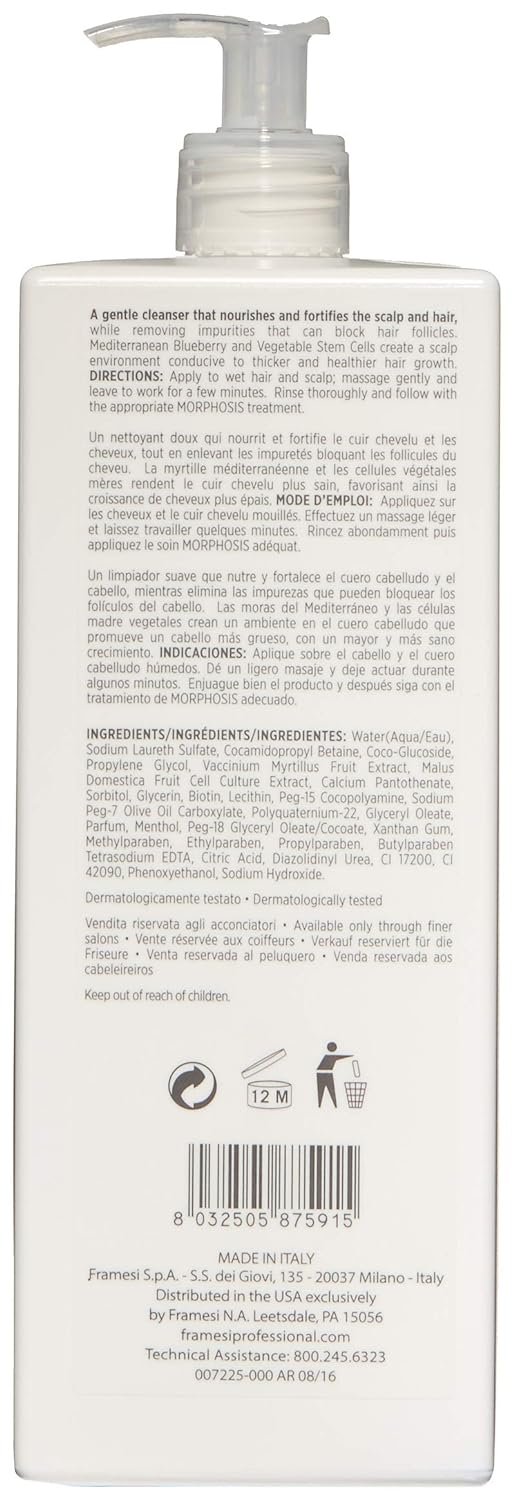 4lite Framesi Morphosis Verdichtendes Shampoo, 1000 ml