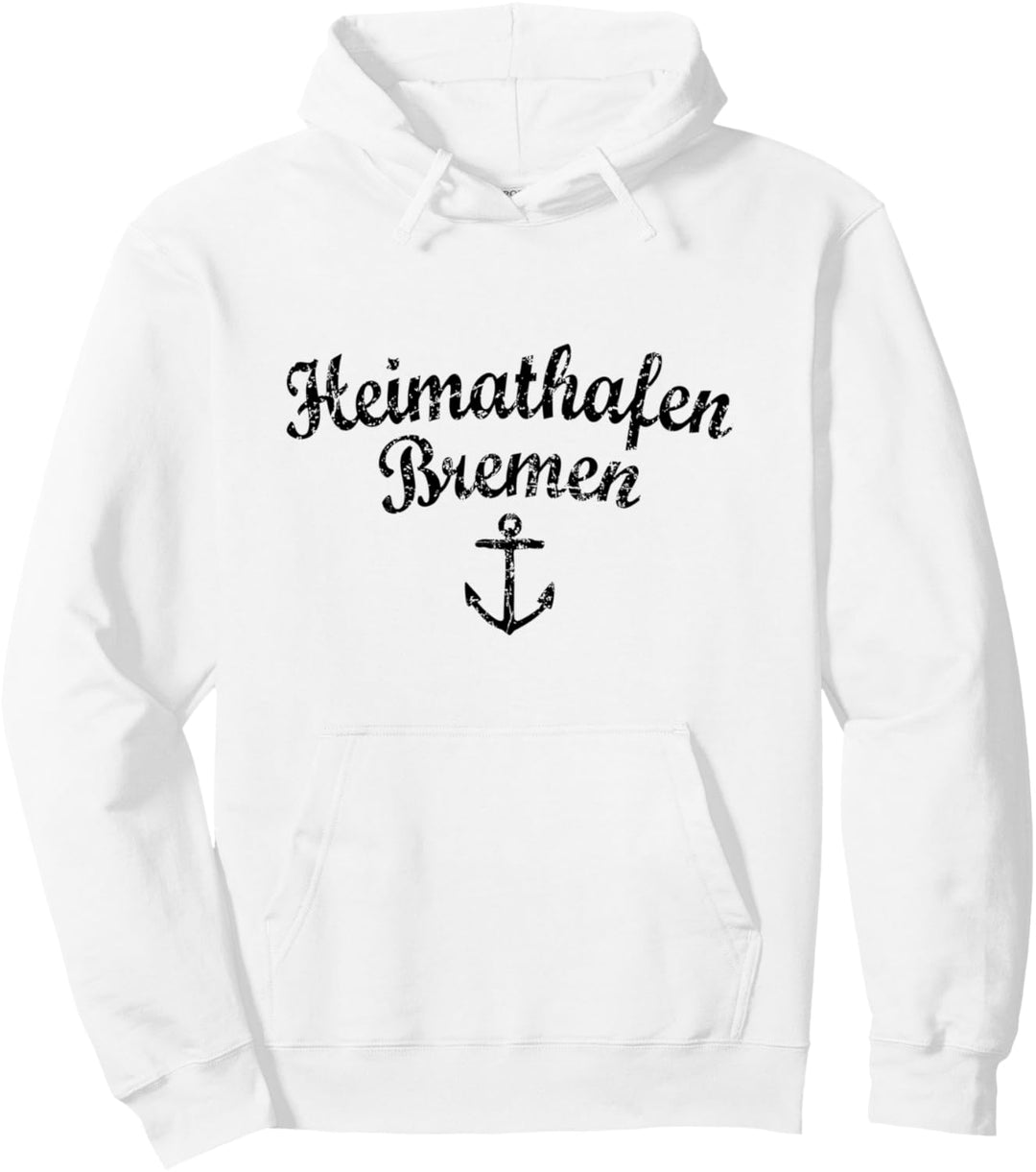 Heimathafen Bremen (Vintage/Schwarz) Boot & Segel Bremen Pullover Hoodie