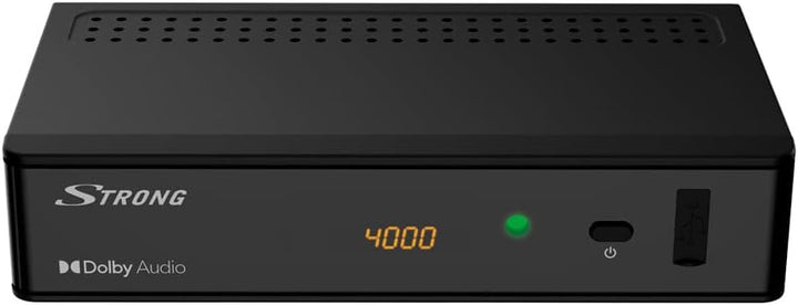 STRONG SRT8215 HD Receiver (DVB-T2, HEVC, H.265, Dolby® Digital Plus), schwarz