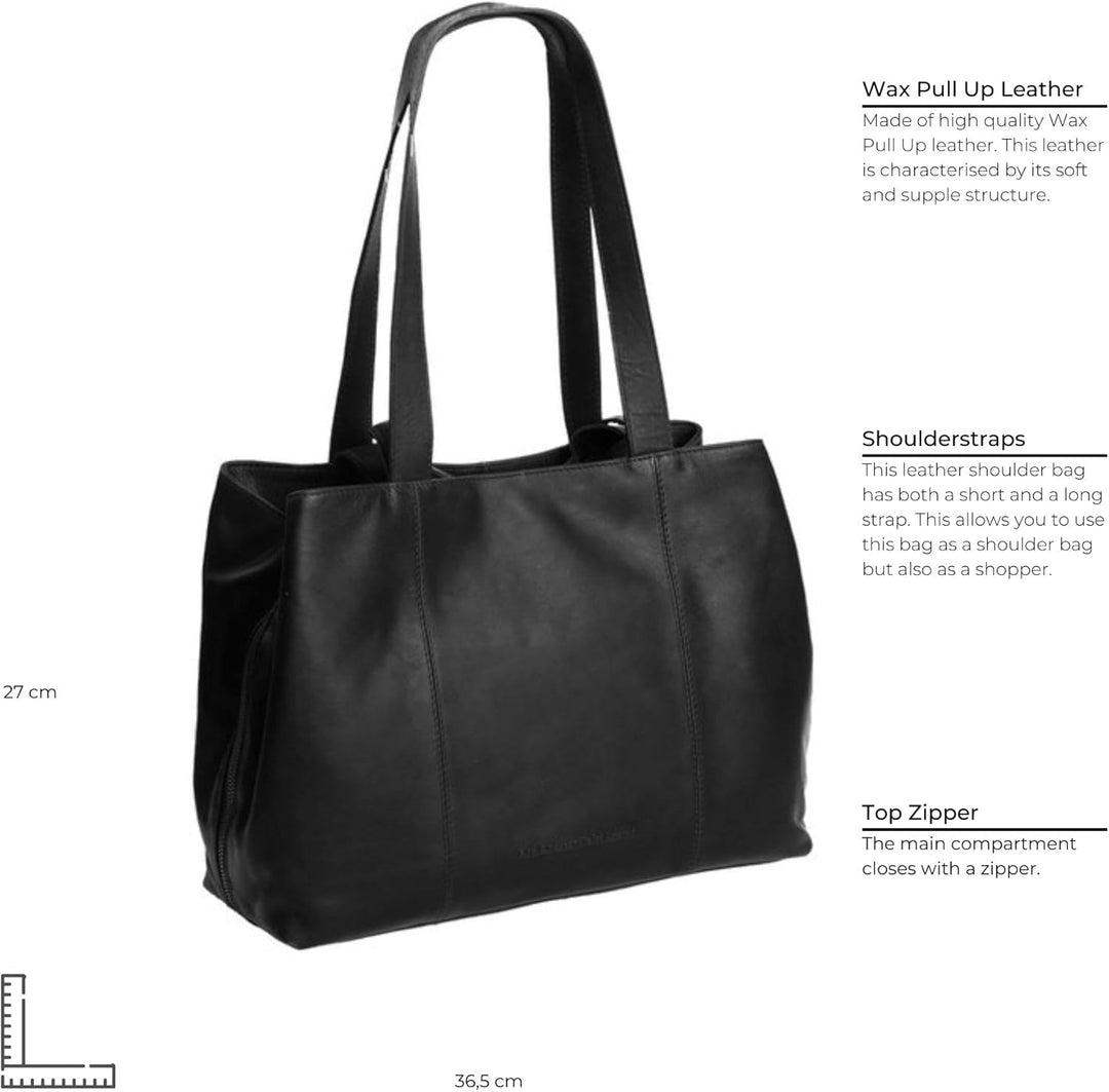 The Chesterfield Brand Gail - Shopper Leder 36.5 cm Schwarz, Schwarz
