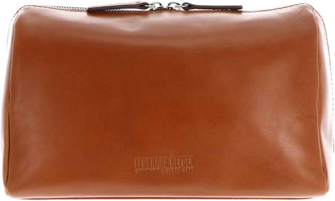 Leonhard Heyden Cambridge - Kulturbeutel 25 cm cognac, Cognac
