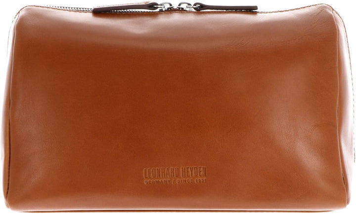 Leonhard Heyden Cambridge - Kulturbeutel 25 cm cognac, Cognac