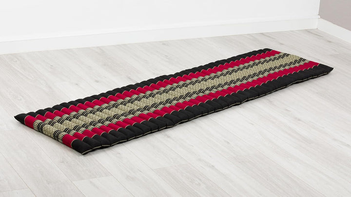livasia Rollmatte Rollmatratze S schmal - 200x50x4,5cm - Gästebett Gästematratze 1 Person mit Muster