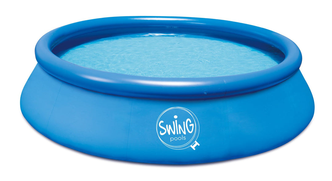 Ambientehome Quick Up Easy Aufstellpool, blau, 305 x 305 x 76 cm, 3879 L, 26009, 305 x 305 x 76 cm