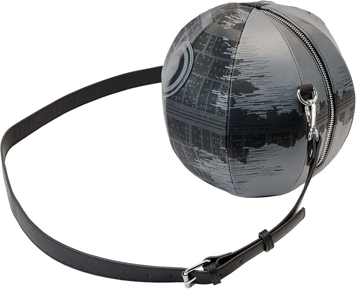 Loungefly Star Wars Return of the Jedi 40th Anniversary Death Star Figural Crossbody Purse Einheitsg