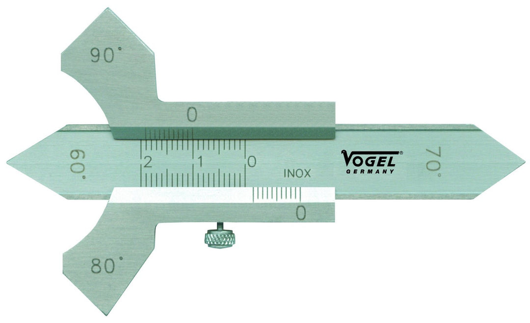 Vogel Germany Schweissnahtlehre (Messbereich 0-20 mm, Material rostfreier Stahl, Schweisslehre) 4744