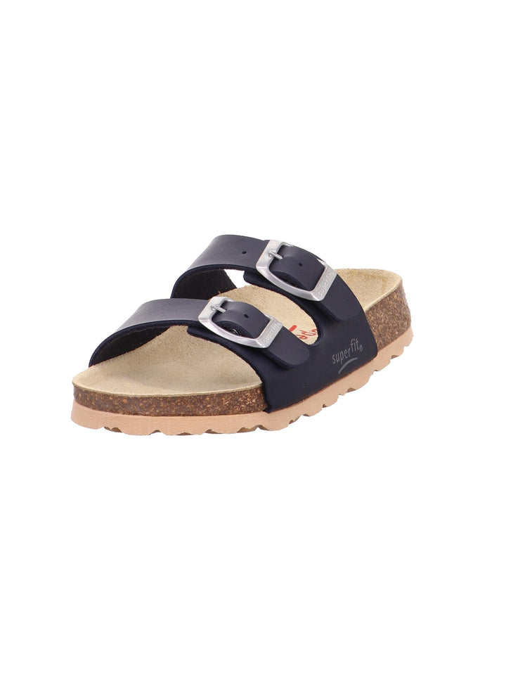 Superfit FUSSBETTPANTOFFEL Hausschuhe 1-800111 Jungen 24 EU Blau 8000, 24 EU Blau 8000
