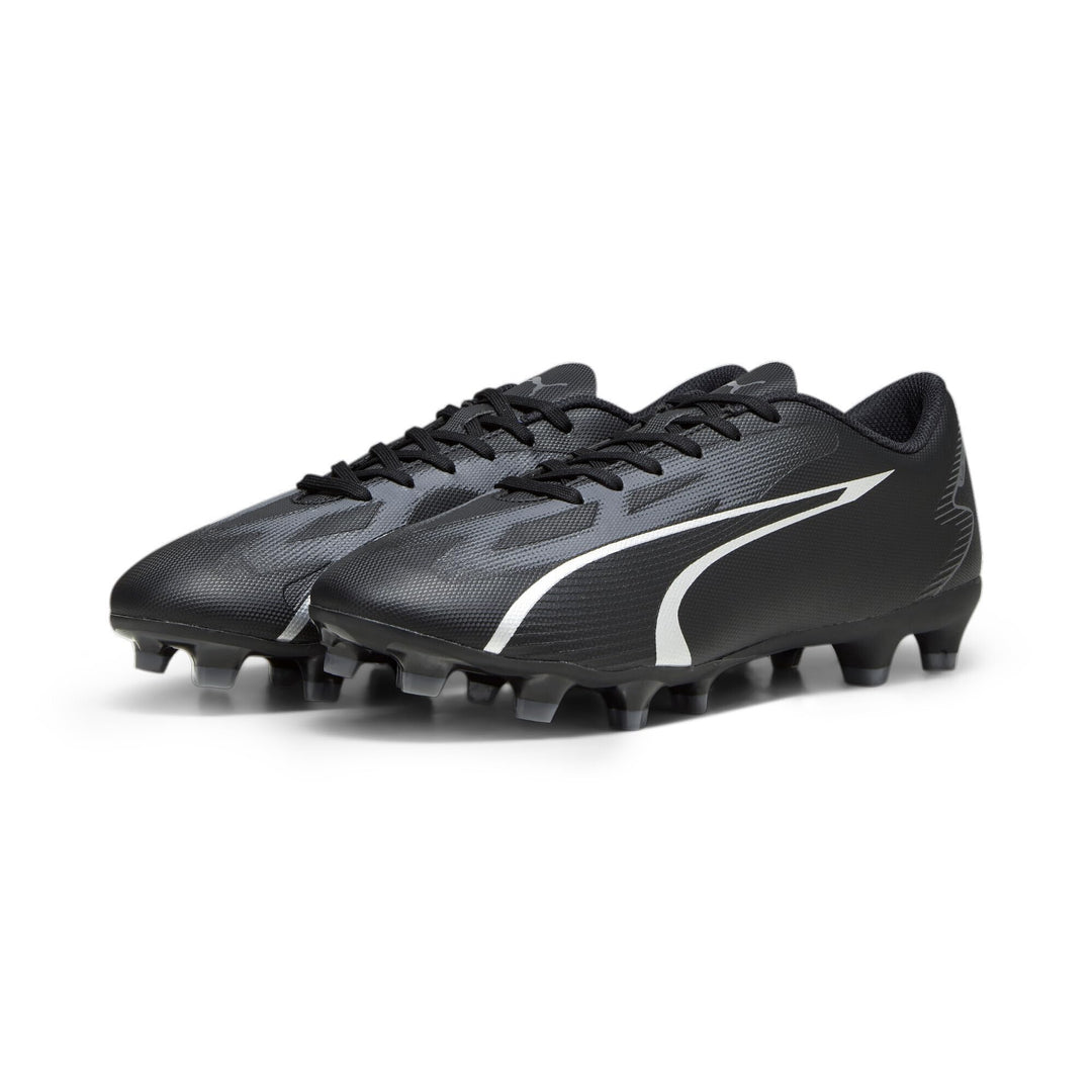 PUMA Men's Ultra Play Fg/Ag Soccer Shoe 40 EU Puma Black Asphalt, 40 EU Puma Black Asphalt