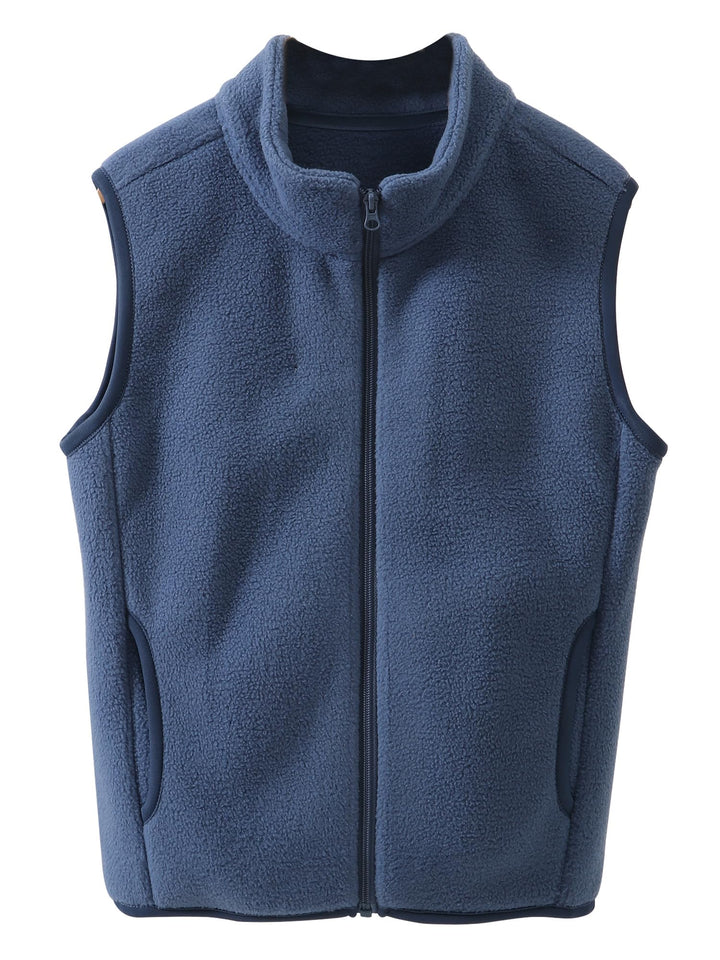 Happy Cherry Fleeceweste Kinder Ärmellose Warm Weste Jungen Mädchen Atmungsaktive Outwear Kinder Her