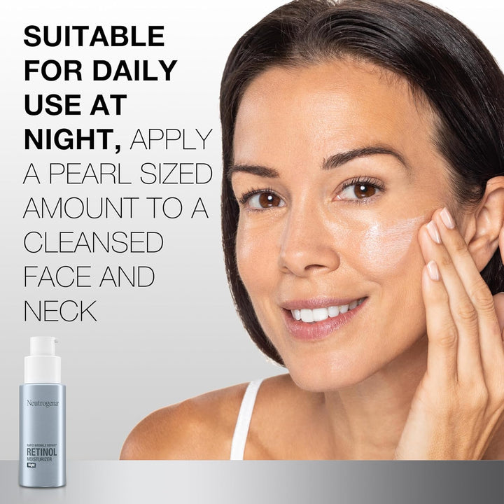 Neutrogena Rapid Wrinkle Repair Night Moisturizer - Nachtpflege, feuchtigkeitsspendend - Anti Agin,