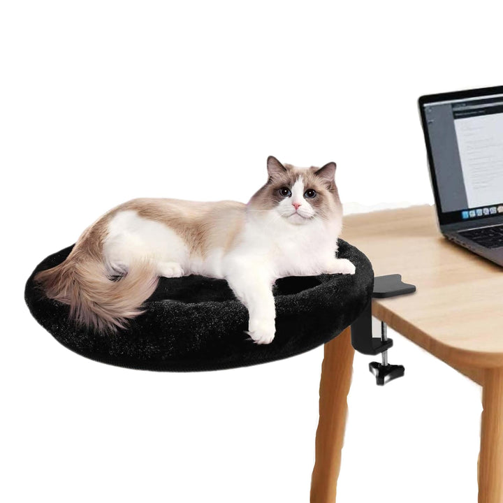 Katzenbett Schreibtisch, Katzenspielzeug Hängebett, Katzenliege Katzen Hängematte für Kratzen, Katze