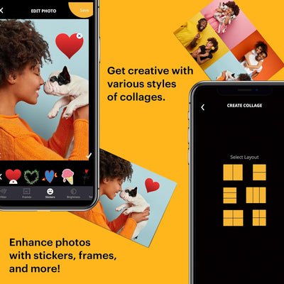 KODAK Step Instant-Fotodrucker mit Bluetooth/NFC, Zink Technologie & KODAK App für iOS & Android (Sc