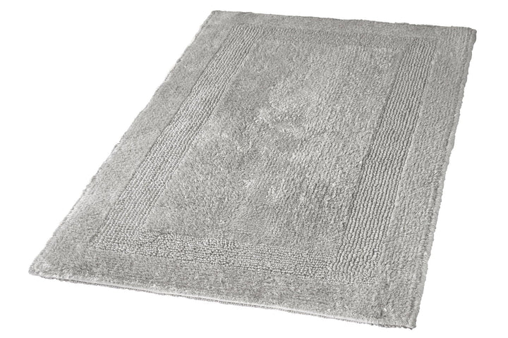 Kleine Wolke 5477146657 Badteppich Arizona, 80 x 140 cm, Grau(Silbergrau) Grau(silbergrau) 80 x 140