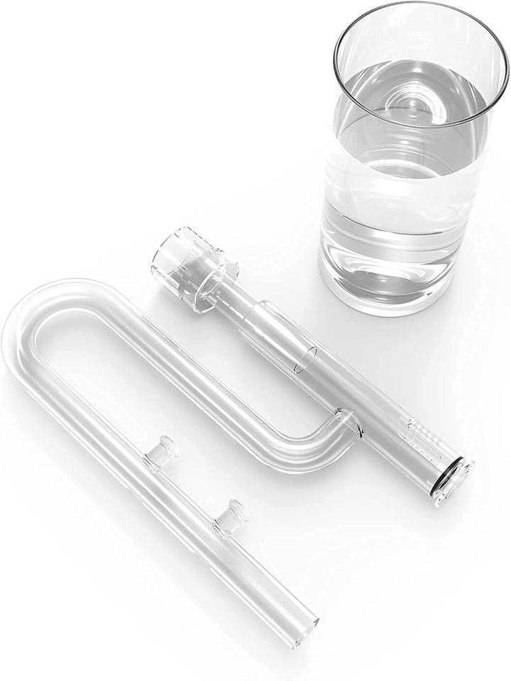 FZONE 13mm Aquarium Glass Mini Skimmer Lily Inflow and Drain Kits for Mini Nano Tanks Filter Tubes f