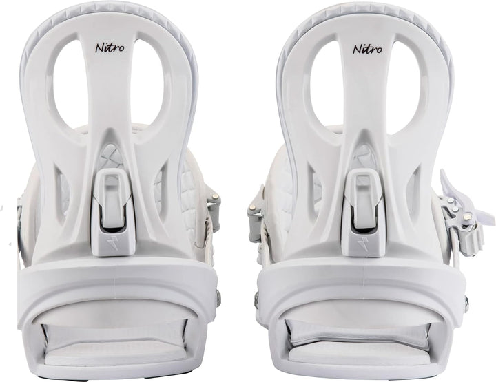 Nitro Damen Snowboardbindung Rythm WHITE PLUM S/M, WHITE PLUM S/M