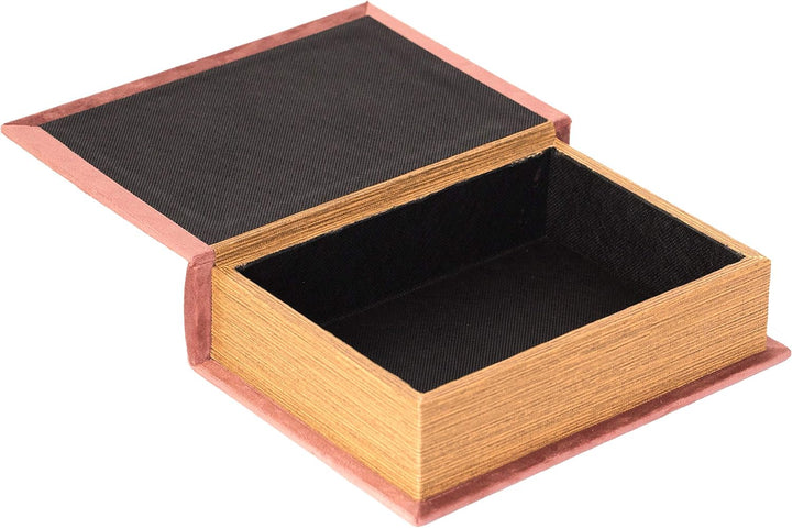 Dekorative Aufbewahrungsbox für Schmuckstücke, Vintage-Stil, Braun, Braun
