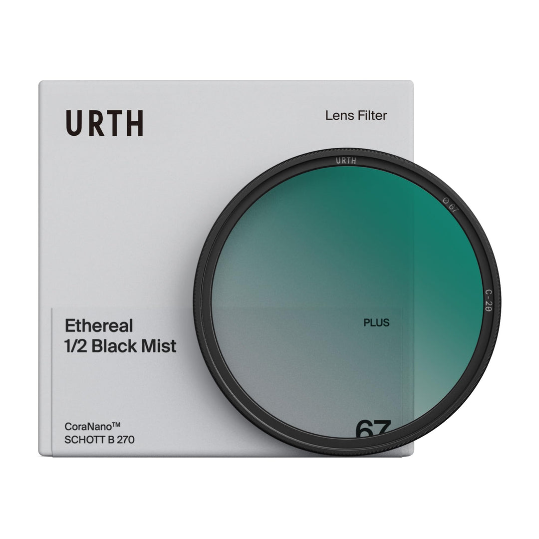 Urth 43mm Ethereal Black Mist ½ Diffusions-Objektivfilter (Plus+) - Kinoeffekt, 20-fache Nanobeschic