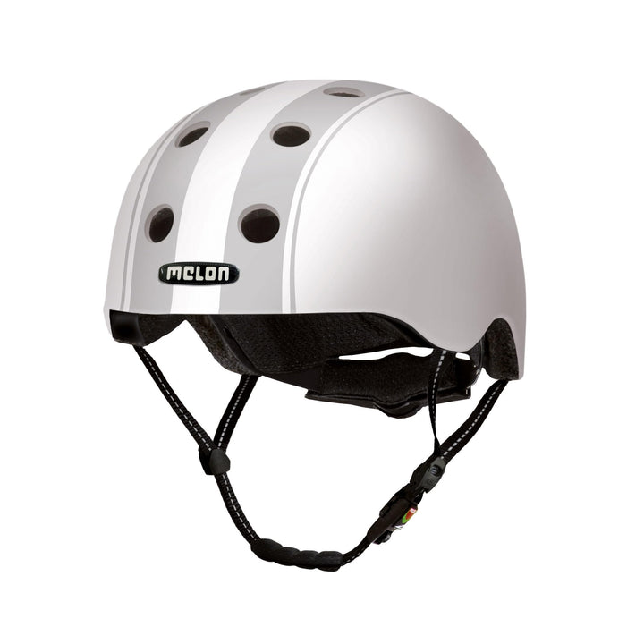 Melon »Decent Double Grey« Leichter und Cooler Fahrradhelm für Damen, Herren und Kinder mit maximale