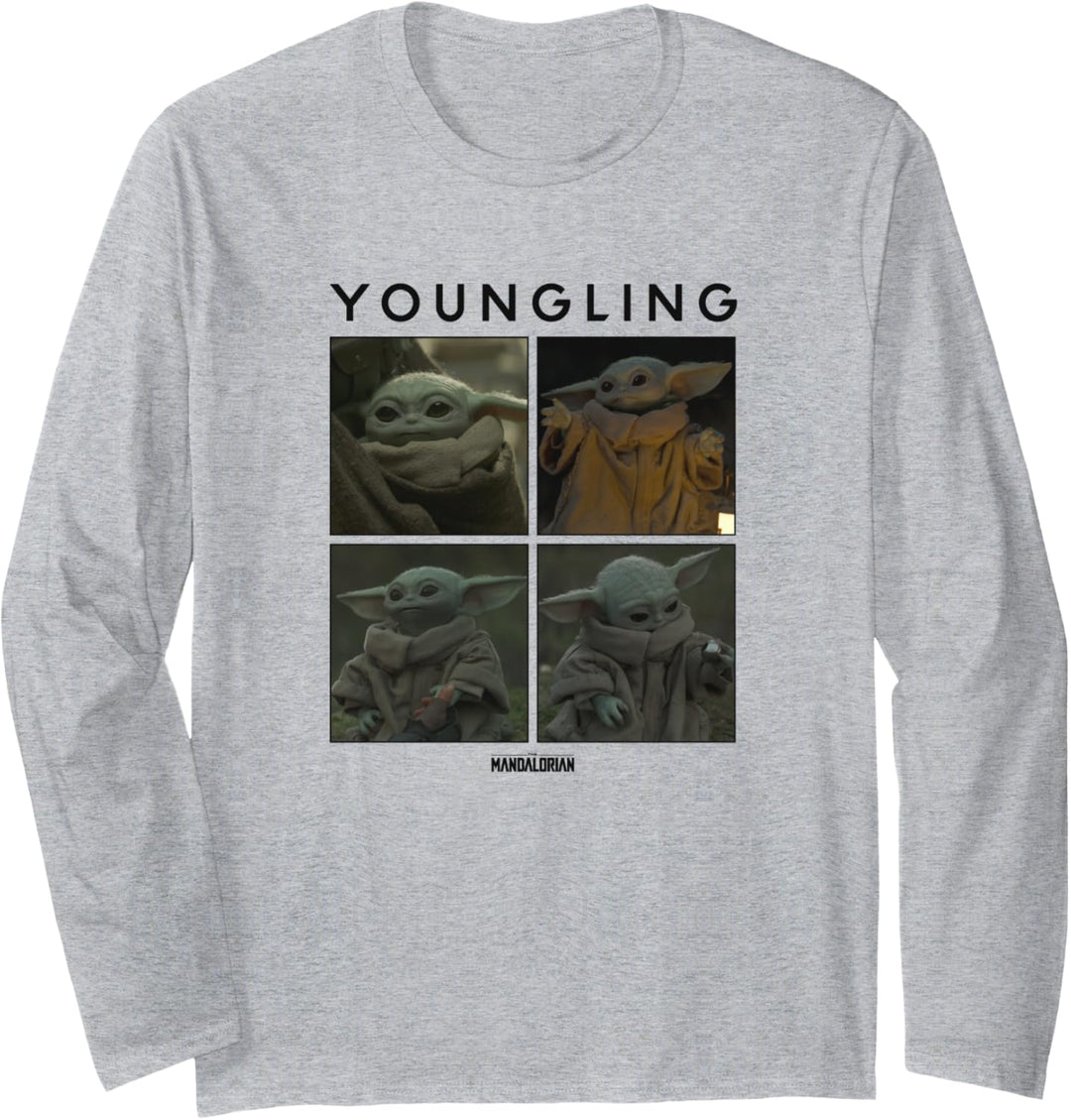 Star Wars: The Mandalorian The Child Youngling Panels R13 Langarmshirt