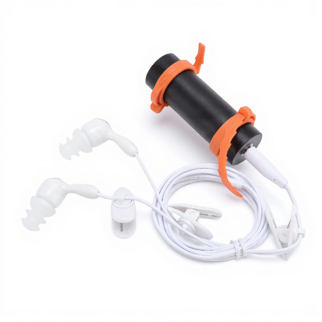IPX8 wasserdichter MP3 Player 8GB Schwimm Musik Player mit HiFi Klang, Wasserdichten Kopfhörern, Alu