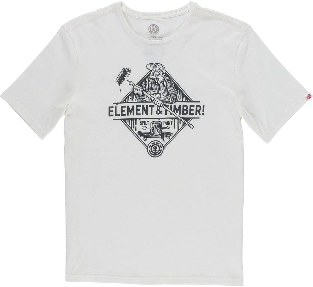 Element Rolling T-Shirt - Off White - S