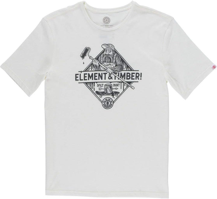 Element Rolling T-Shirt - Off White - S