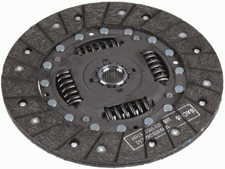 SACHS 1862 265 031 Kupplungsscheibe für Volkswagen Transporter/Multivan IV Bus (70B, 70C, 7DB, 7DK,