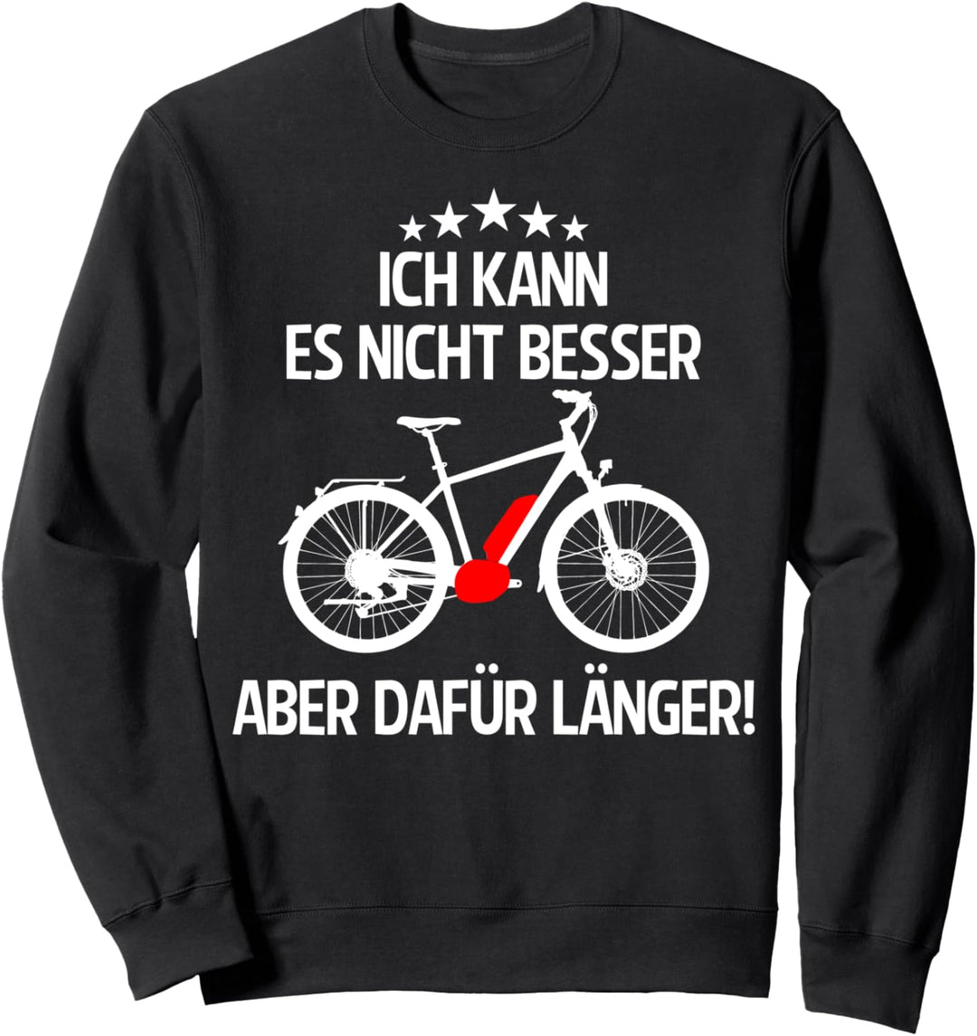 E-Bike Radfahrer Geschenk eMTB Ebike Pedelec Elektrofahrrad Sweatshirt