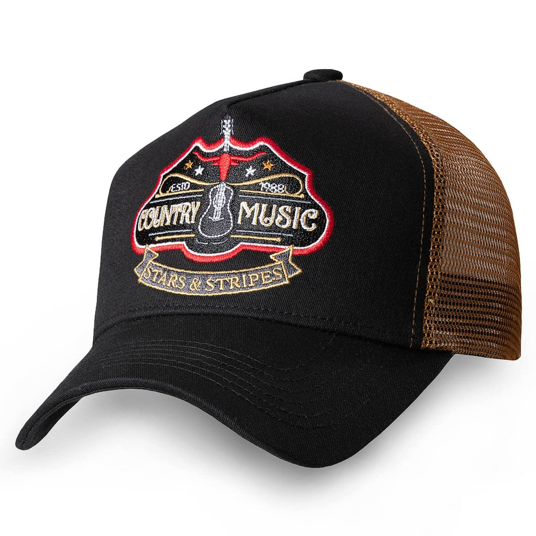 STARS & STRIPES Basecap Westerncap Truckercap Cap »Country Music«