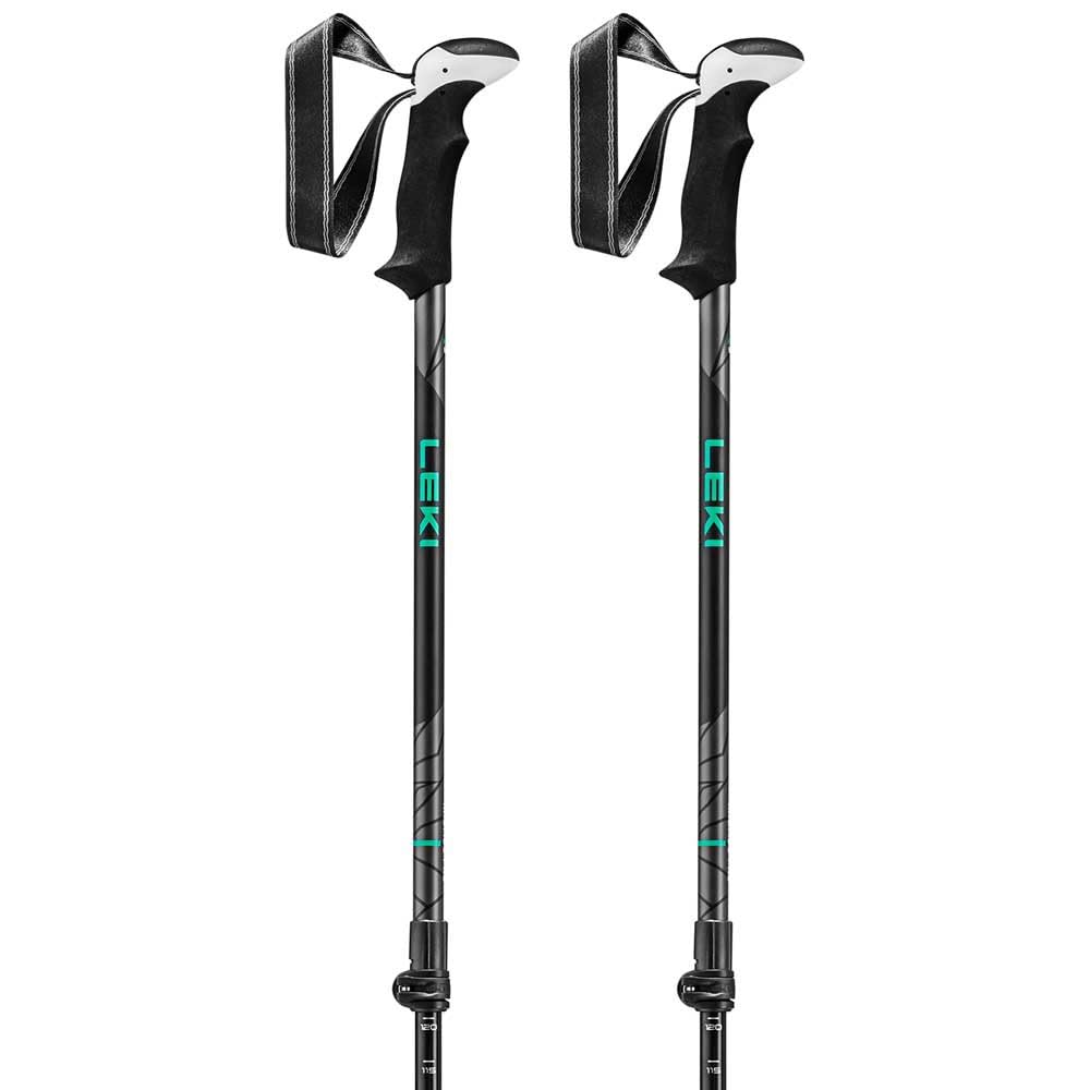 Leki Khumbu Pro Wanderstöcke black-dark anthracite-genoa 110-145cm, black-dark anthracite-genoa 110-