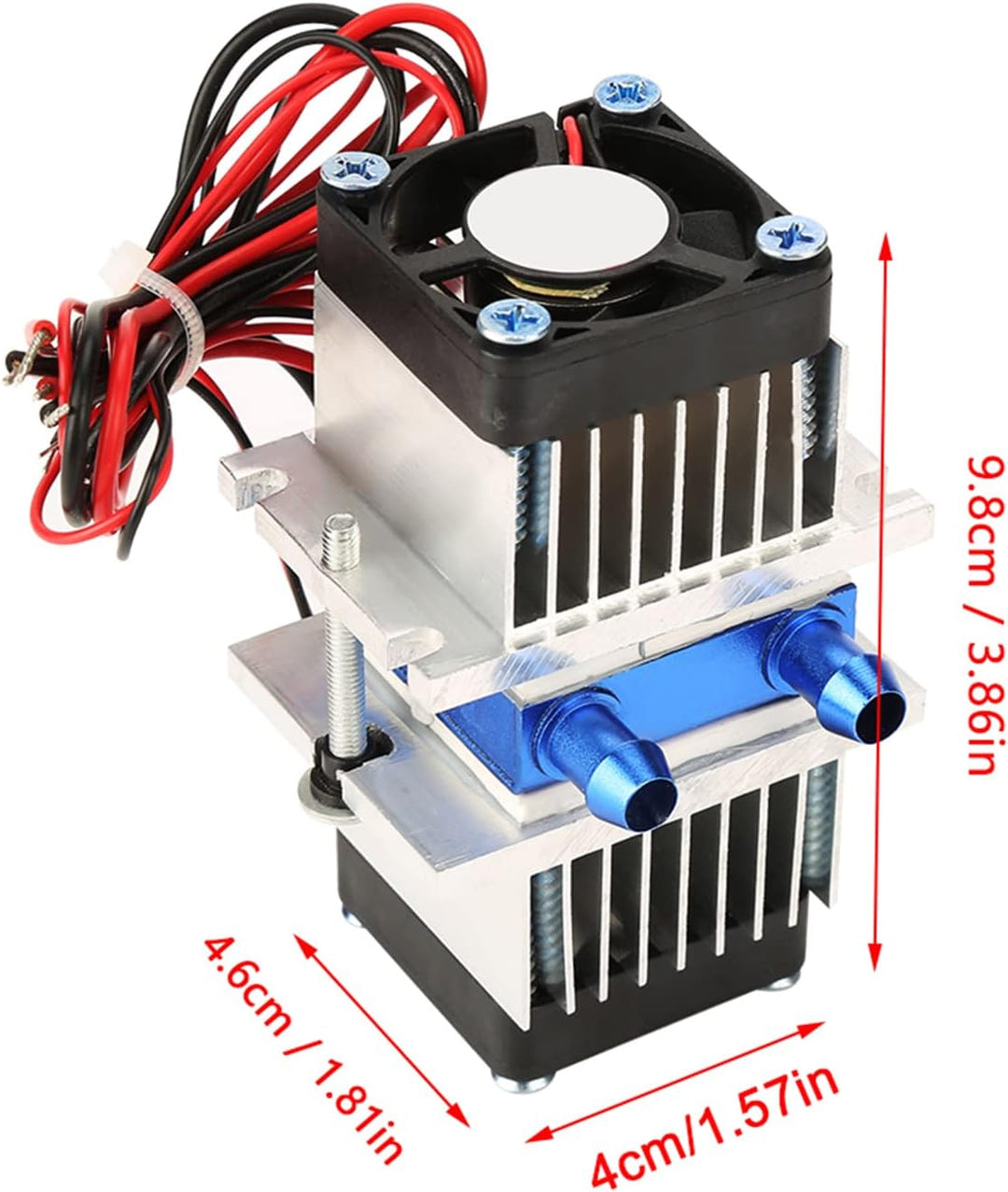 DIY Semiconductor Water Cooling Systems Gerät Thermoelektrischer Peltier-Kühler Kühlung(120W), 120w