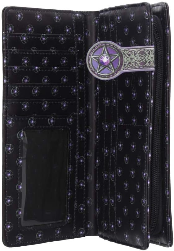 Nemesis Now Charmed One Lisa Parker Geldbörse, geprägt,Schwarz, PU,18.5 cm