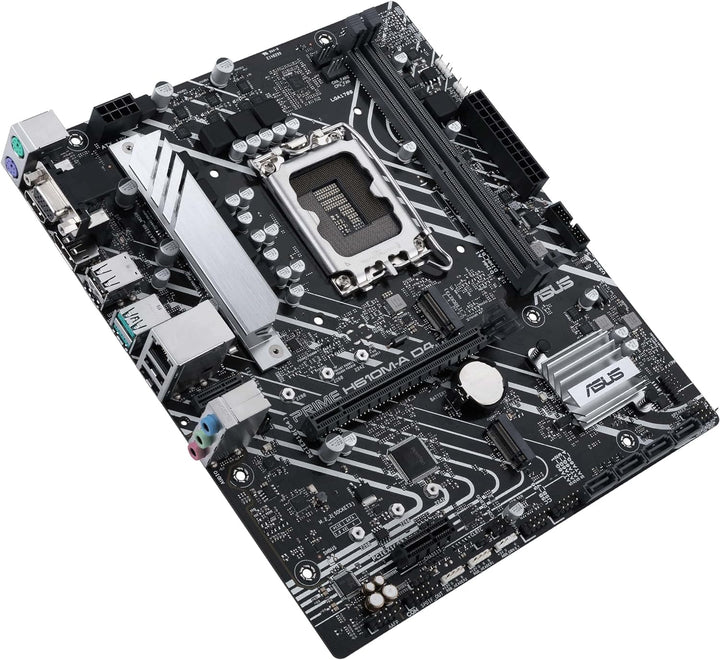 ASUS Prime H610M-A D4-CSM Business Mainboard Sockel Intel LGA 1700 (mATX, PCIe 4.0, 1Gb Ethernet, AS
