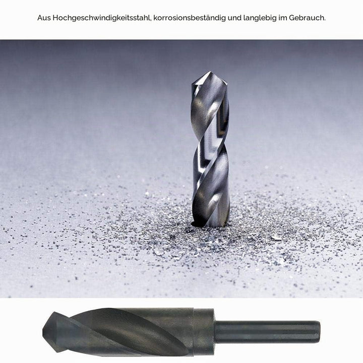 Hochgeschwindigkeitsstahl-Fräser 24,5 mm / 26 mm / 27 mm / 28 mm, 1/2 Spiralbohrer mit geradem Schaf